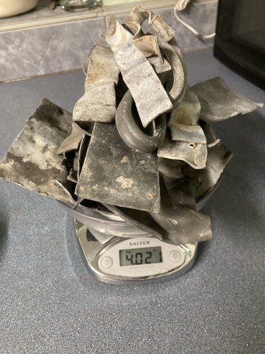 4kg clean scrap lead - , offcuts