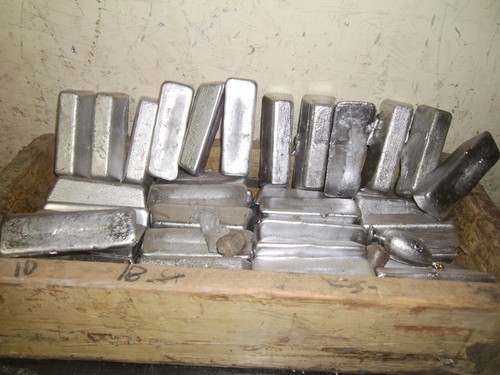 Lead ingots soft clean - lead,