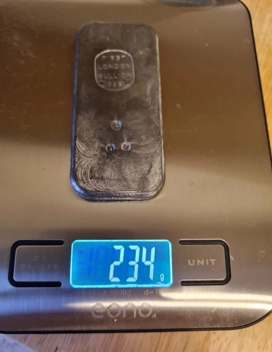 Lead bullion bar ingot first - bullion,