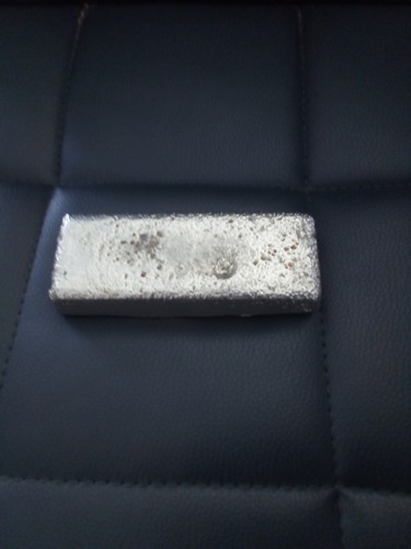 Pewter ingot bar 564g lead - pewter,