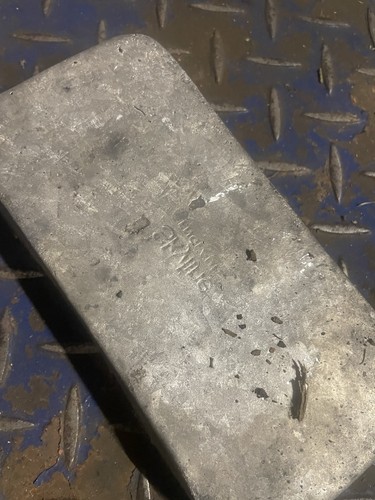 Slug casting kilo lead - kilo, ingot