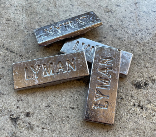 Lead ingot fishing weight - lead,