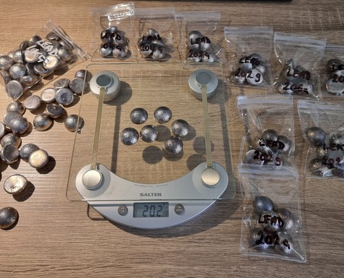 200g pure lead ingots - ingots, buttons