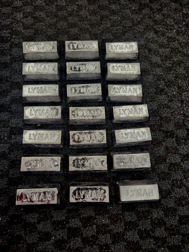 Lead ingots pounds - pounds,, for