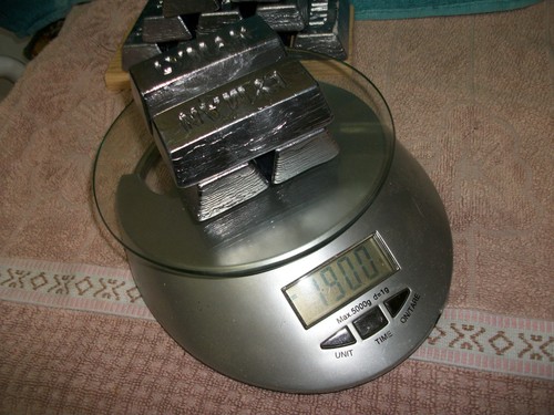 1.9kg lead ingot fishing