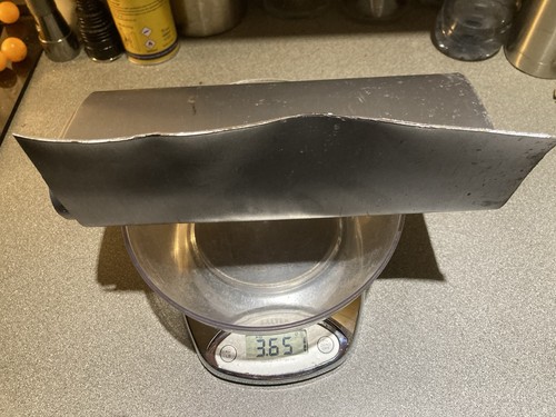 3.651kg clean lead sheets