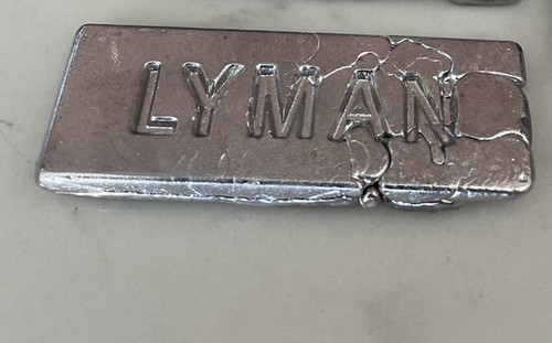 Mini lead ingot fishing weight - ingot,